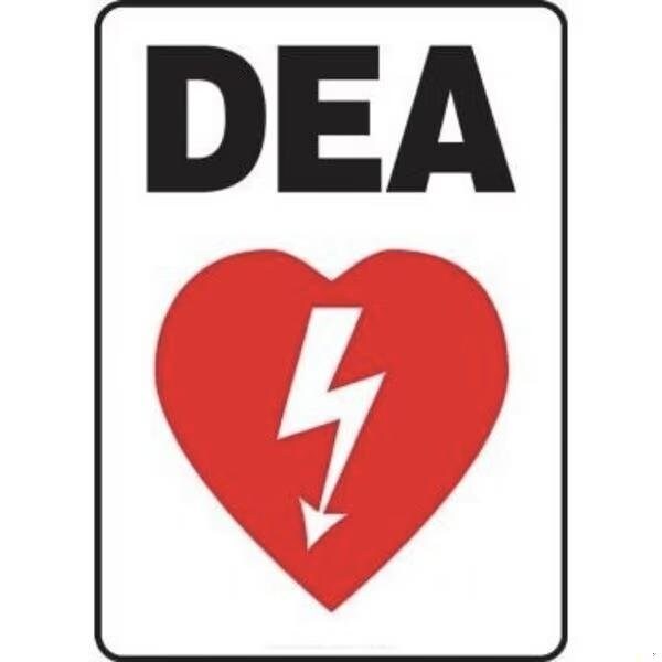 Accuform SAFETY SIGN AED GRAPHIC 10 in X 7 in FRMFSD601XT - main